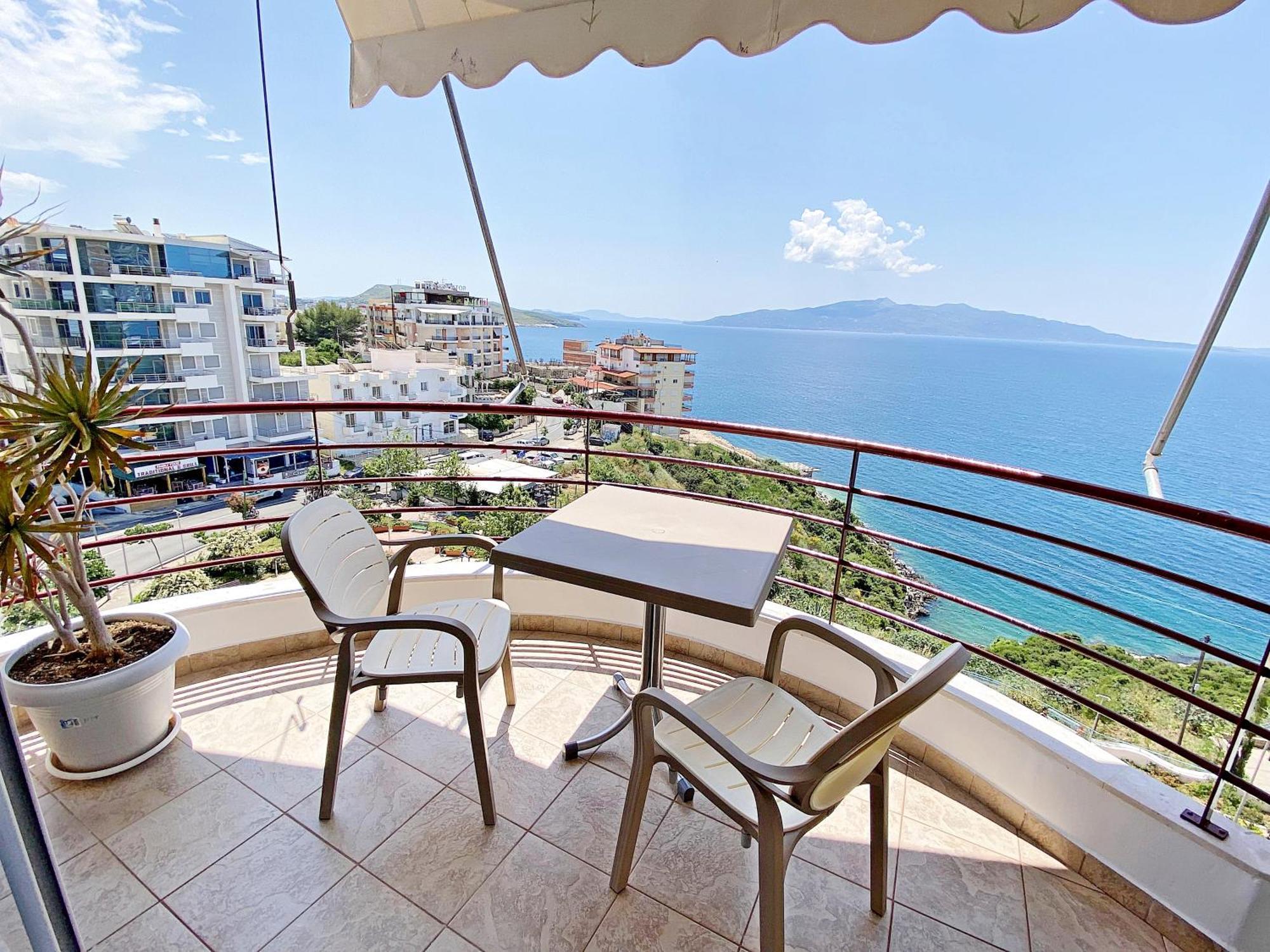 Sunny Apts Saranda Kültér fotó