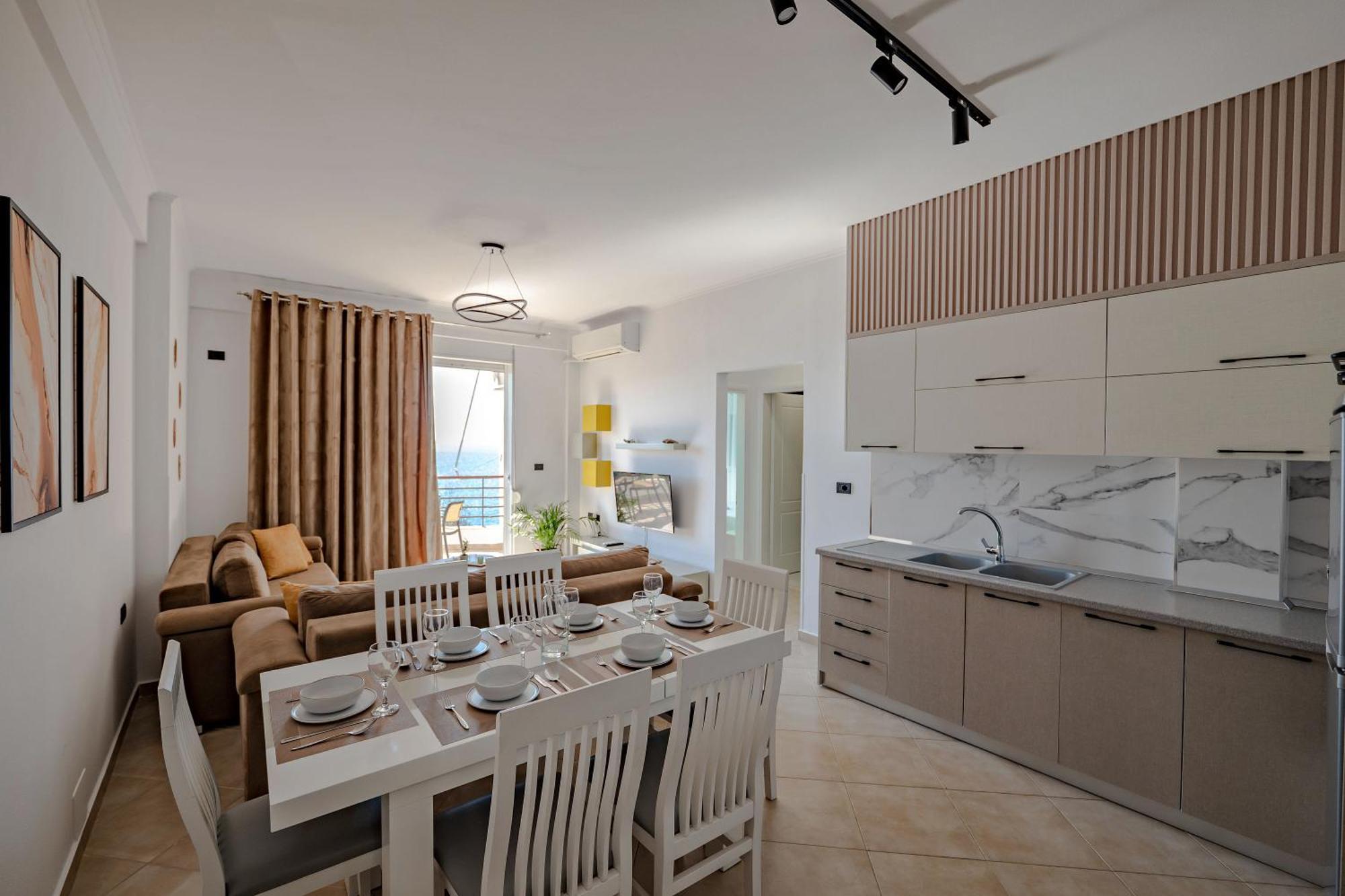 Sunny Apts Saranda Kültér fotó