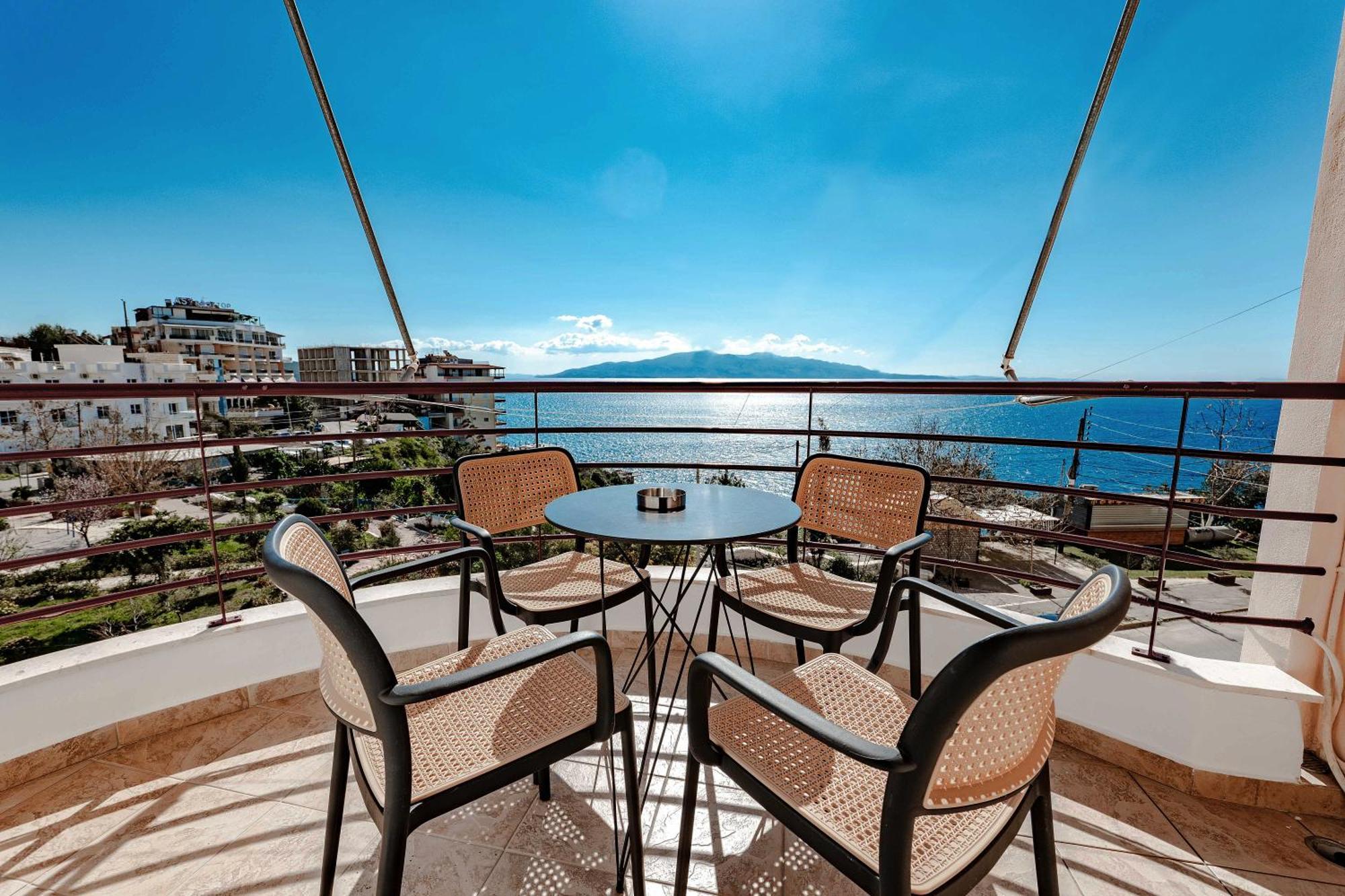 Sunny Apts Saranda Kültér fotó